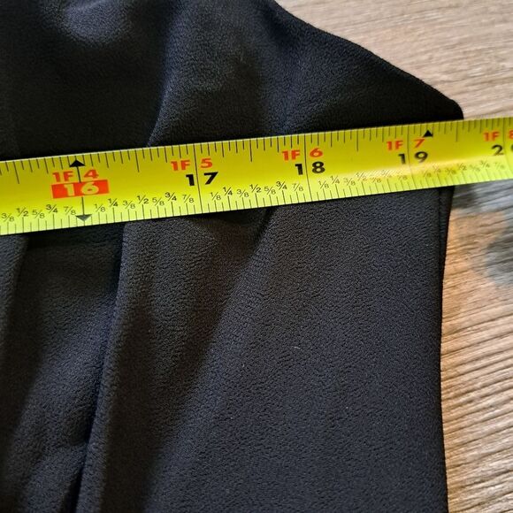 Lulus Thoughts Of Hue Boho Chic Goth Surplice Maxi Dress Black Sz 1XL NWT - Picture 9 of 15